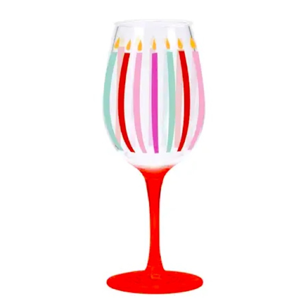 New Acrylic candles wine glass